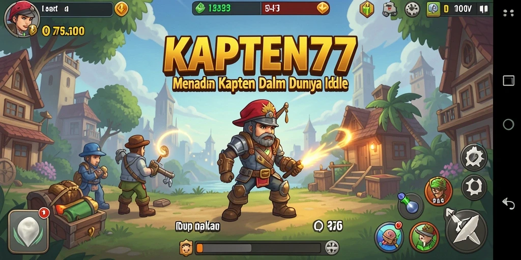 Screenshot <strong>KAPTEN77</strong> menampilkan gameplay seru saat menjelajahi lautan.