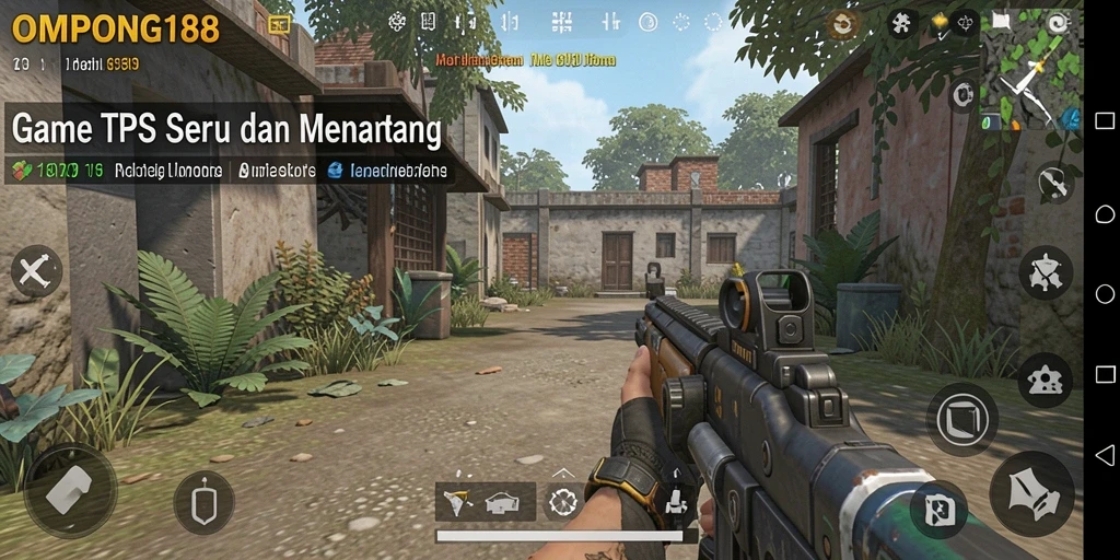 Tampilan gameplay OMPONG188 yang menegangkan dan penuh aksi.