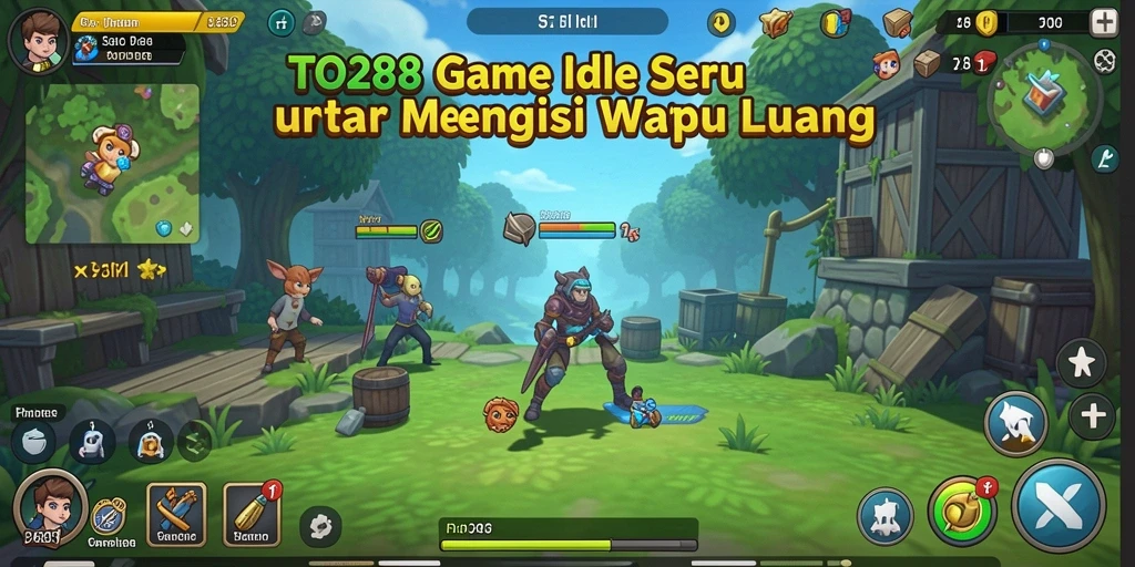 Gameplay TO288 yang menarik dan adiktif dalam mode Idle.