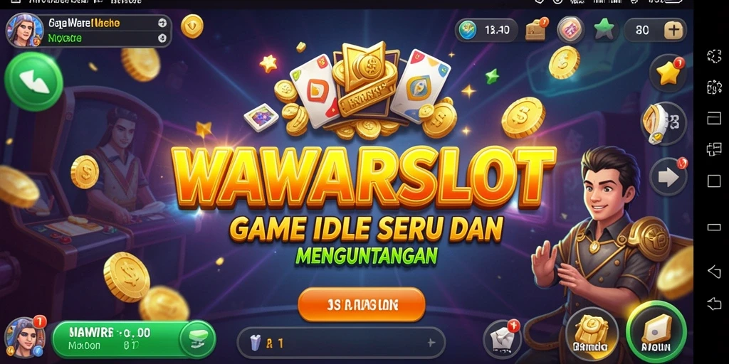 Tampilan gameplay WAWARSLOT yang menarik dan penuh warna.